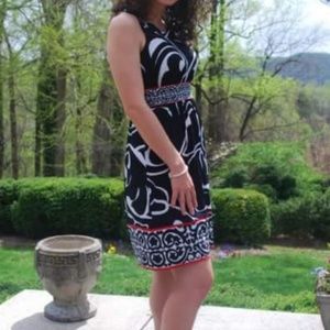 Scoop Neck Cocktail Dress